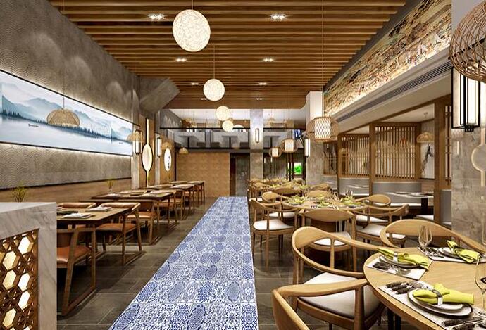 火鍋燒烤店裝修設計新風尚:復古與現代的完美融合